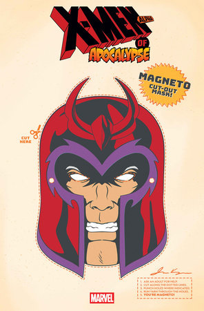 X-MEN OF APOCALYPSE ALPHA #1 RETRO HALLOWEEN MASK VARIANT PRESALE 9/10