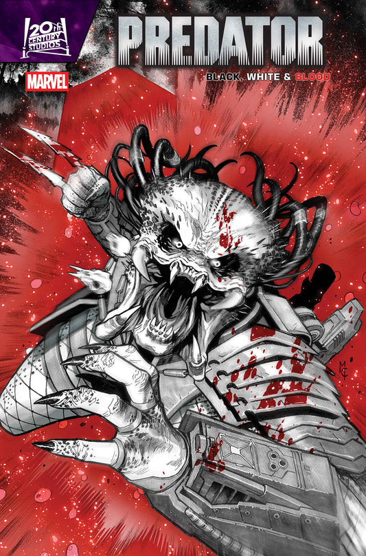 PREDATOR: BLACK, WHITE & BLOOD #3 CVR A Martin Coccolo PRESALE 09/24/2025