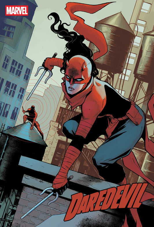 Comic book cover of 'Daredevil #7 PRESALE 9/16'