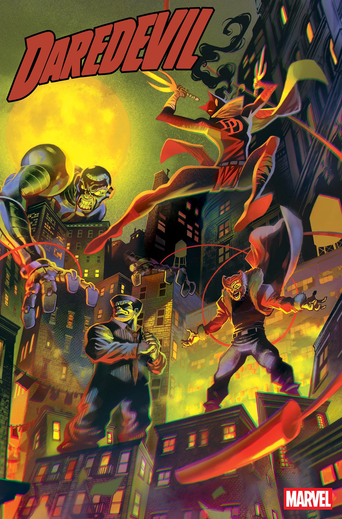 Daredevil #7 Flaviano 2 Part Connecting Variant PRESALE 9/16
