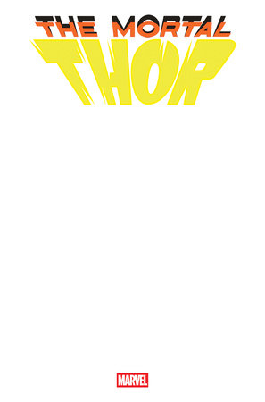 THOR #1 BLANK COVER VARIANT PRESALE 8/27