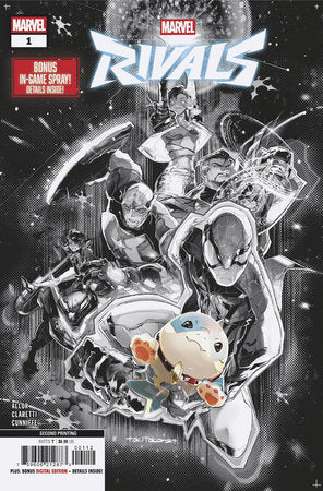 MARVEL RIVALS #1 TOKITOKORO 2ND PRINTING VARIANT PRESALE 05/07/2025