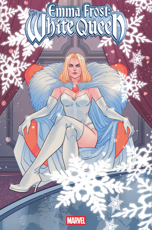Comic book cover of 'EMMA FROST: THE WHITE QUEEN #2 MARGUERITE SAUVAGE VARIANT INCENTIVE [1:25]'