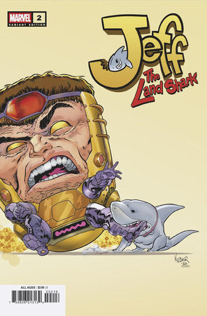 JEFF THE LAND SHARK #2 AARON KUDER VARIANT INCENTIVE [1:25] PRESALE 7/23