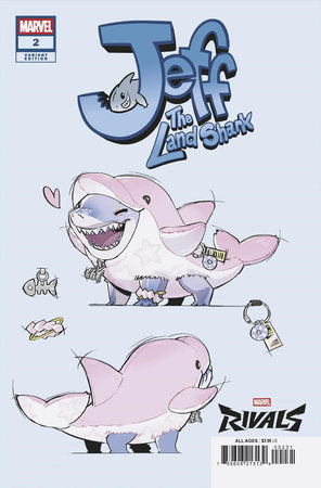 JEFF THE LAND SHARK #2 NETEASE GAMES MARVEL RIVALS VARIANT PRESALE 7/23