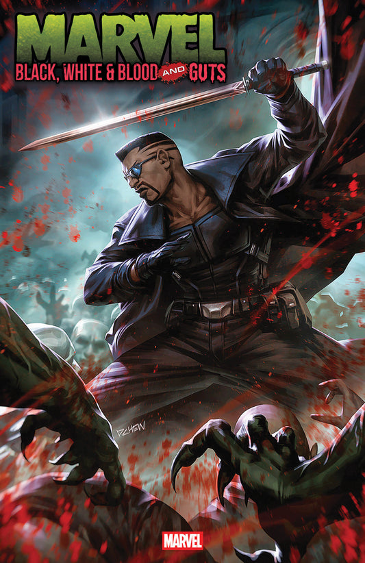 MARVEL: BLACK, WHITE & BLOOD AND GUTS #1 DERRICK CHEW VARIANT PRESALE 10/08