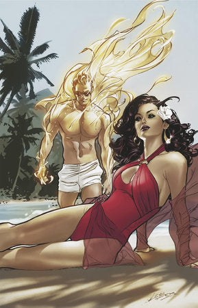 MARVEL SWIMSUIT SPECIAL: FRIENDS, FOES & RIVALS #1 PABLO VILLALOBOS VIRGIN VARIANT INCENTIVE [1:100] PRESALE 7/9
