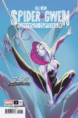 ALL-NEW SPIDER-GWEN: THE GHOST-SPIDER #1 J. SCOTT CAMPBELL JUST SPECTACULAR COLLECTION VARIANT PRESALE 8/20
