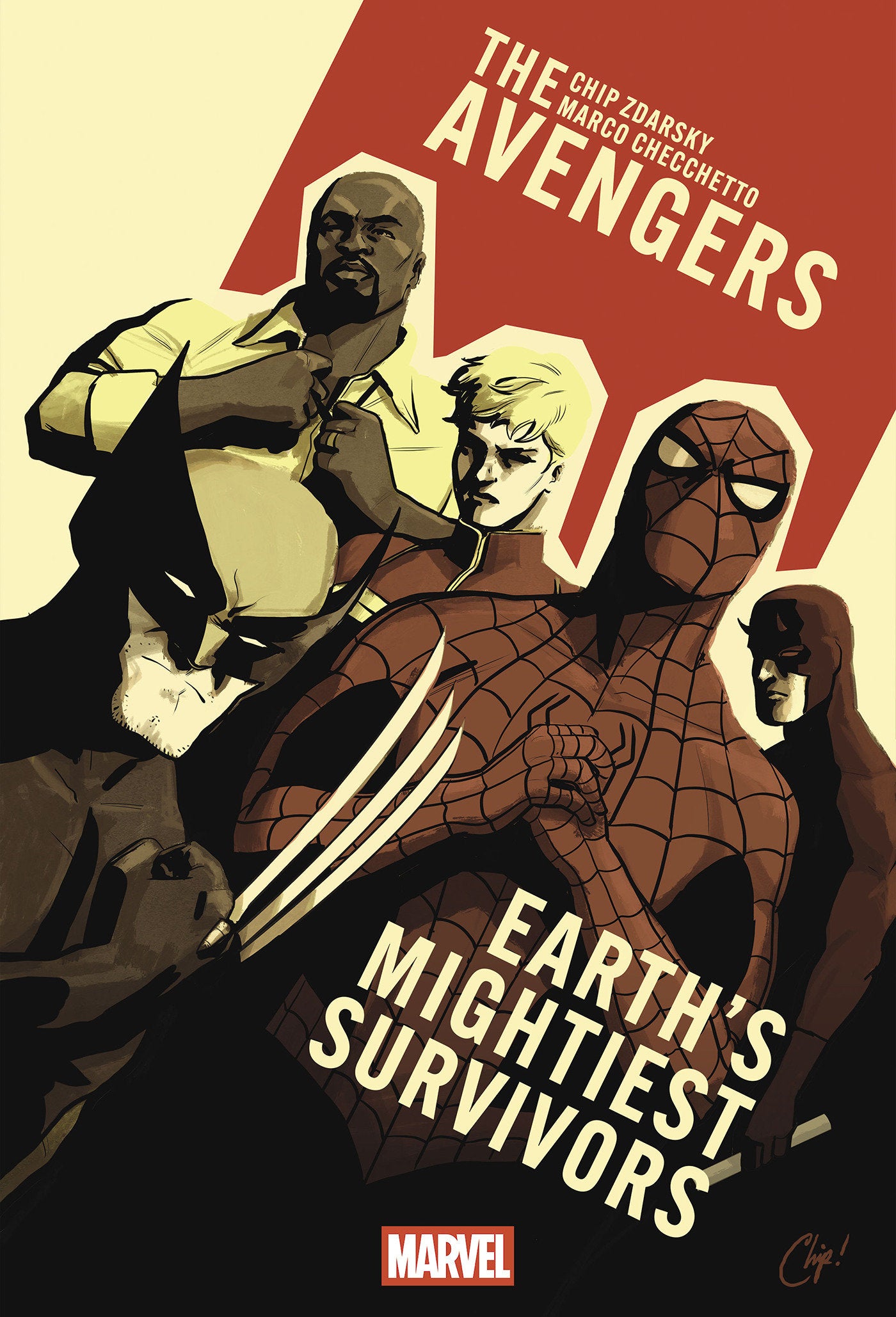 Avengers #1 Cover K 1:200 Chip Zdarsky