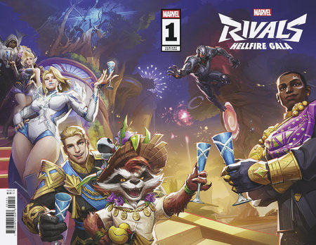MARVEL RIVALS: HELLFIRE GALA #1 NETEASE GAMES MARVEL RIVALS WRAPAROUND VARIANT PRESALE 8/6