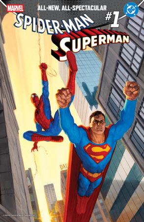 Spider-Man Superman #1 E.M. Gist 1:25 Variant