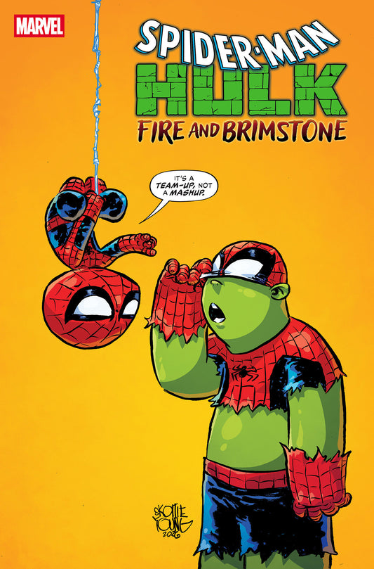 Spider-Man/Hulk: Fire And Brimstone #1 Skottie Young Variant PRESALE 8/19