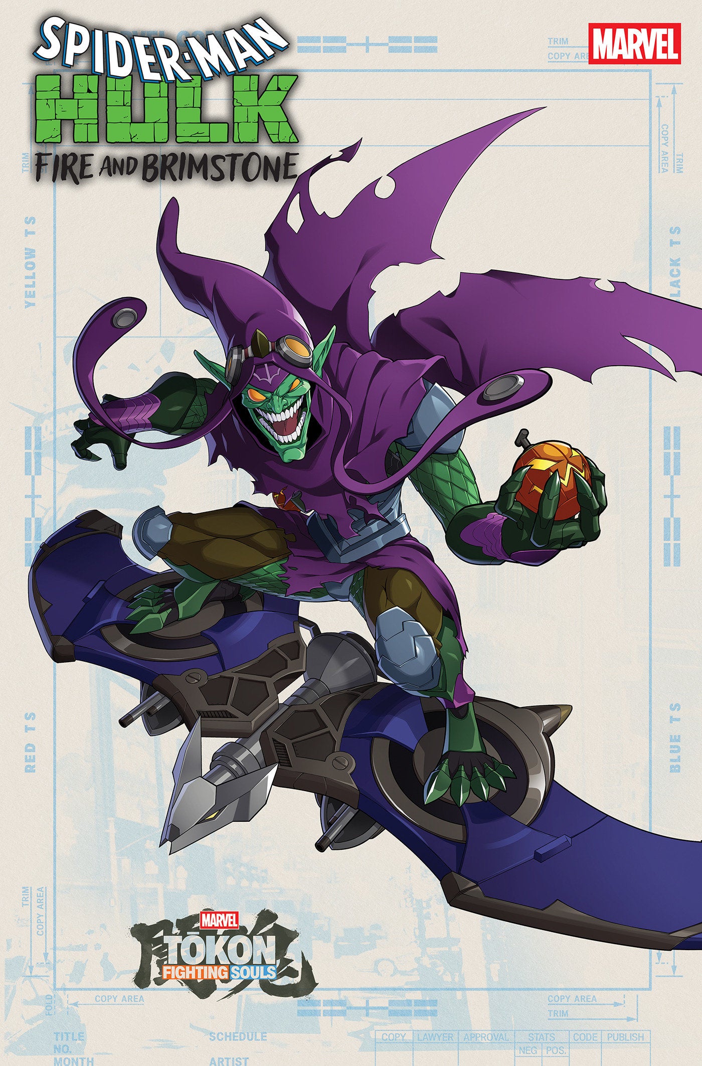 Spider-Man/Hulk: Fire and Brimstone #2 Marvel Tokon: Fighting Souls Variant