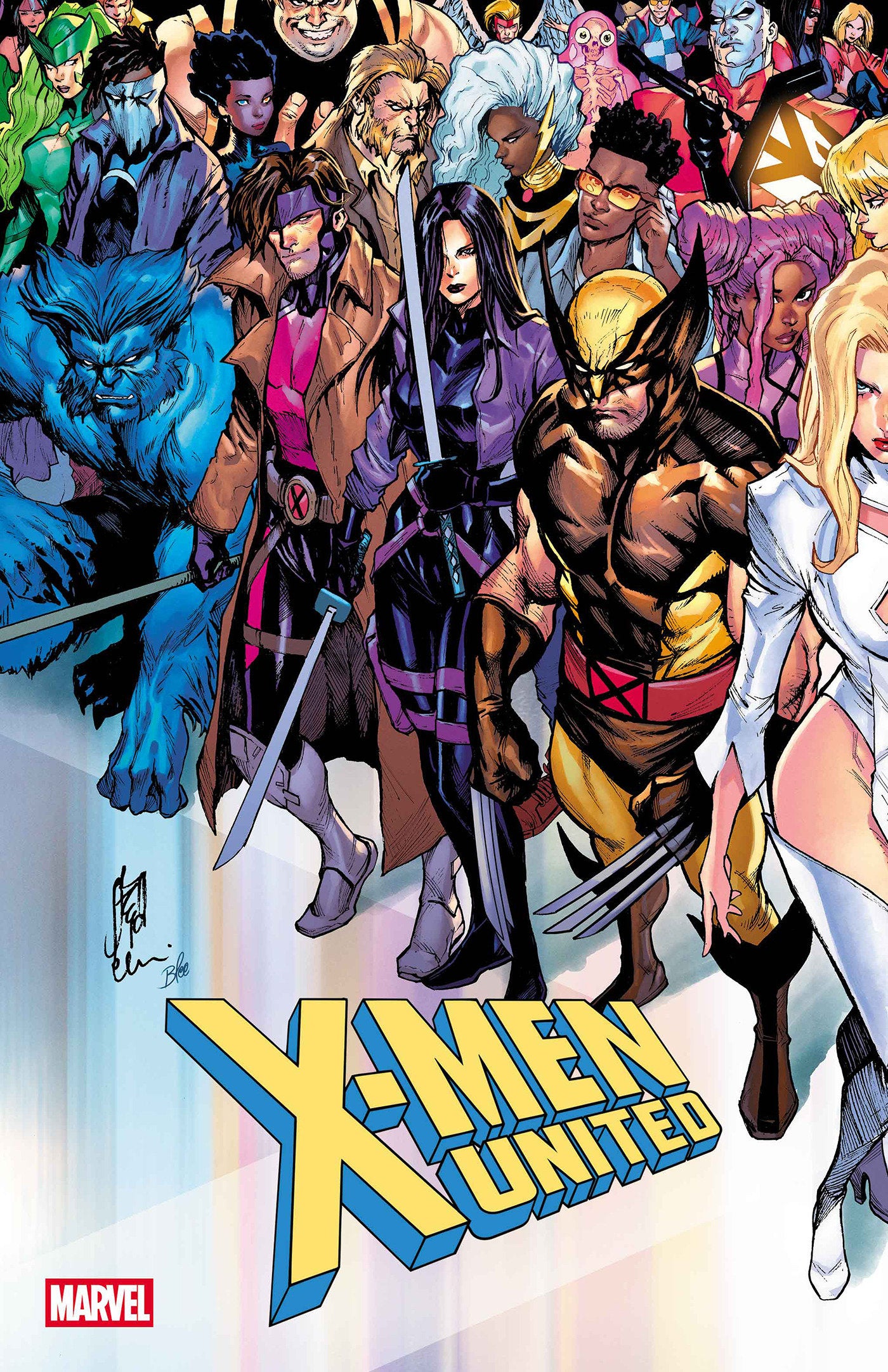 X-Men United #1 Connecting Cover B Stefano Caselli PRESALE 3/11