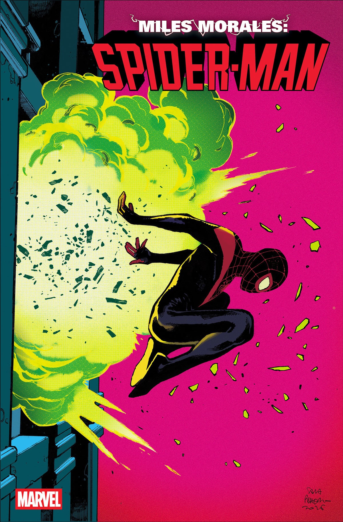 Comic book cover of 'Miles Morales: Spider-Man #2 Sara Pichelli Variant'