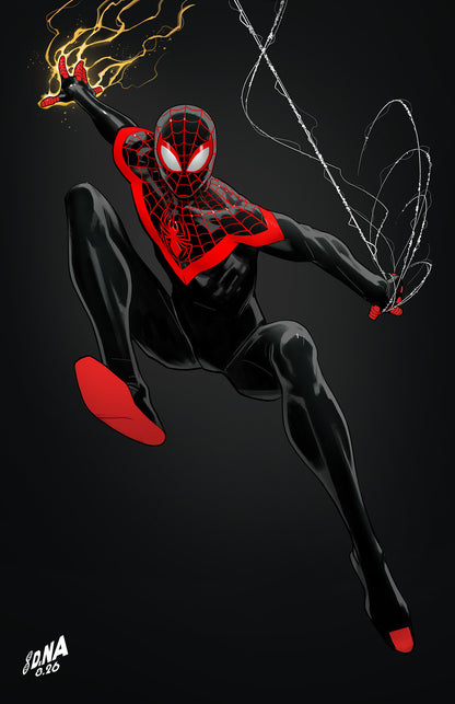 Miles Morales: Spider-Man #5 Cover D 1:50 D. Nakayama Color Block Black Virgin