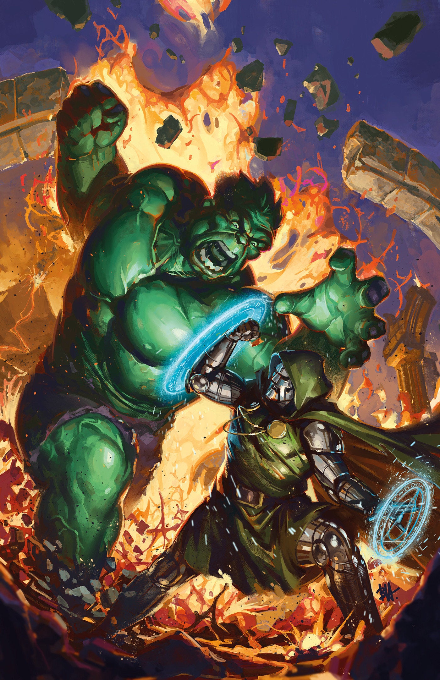Doom All-On-One #1 Cover H 1:50 Ben Harvey Virgin