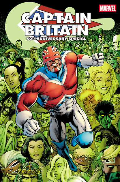 CAPTAIN BRITAIN 50TH ANNIVERSARY SPECIAL #1 Cover A Alan Davis