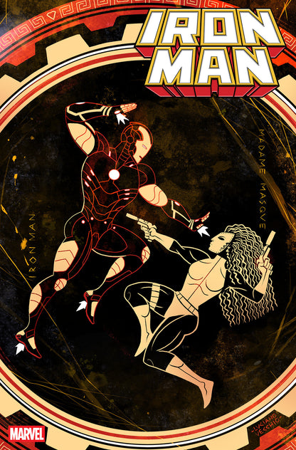 Iron Man #10 Cover B Luciano Vecchio Art Style