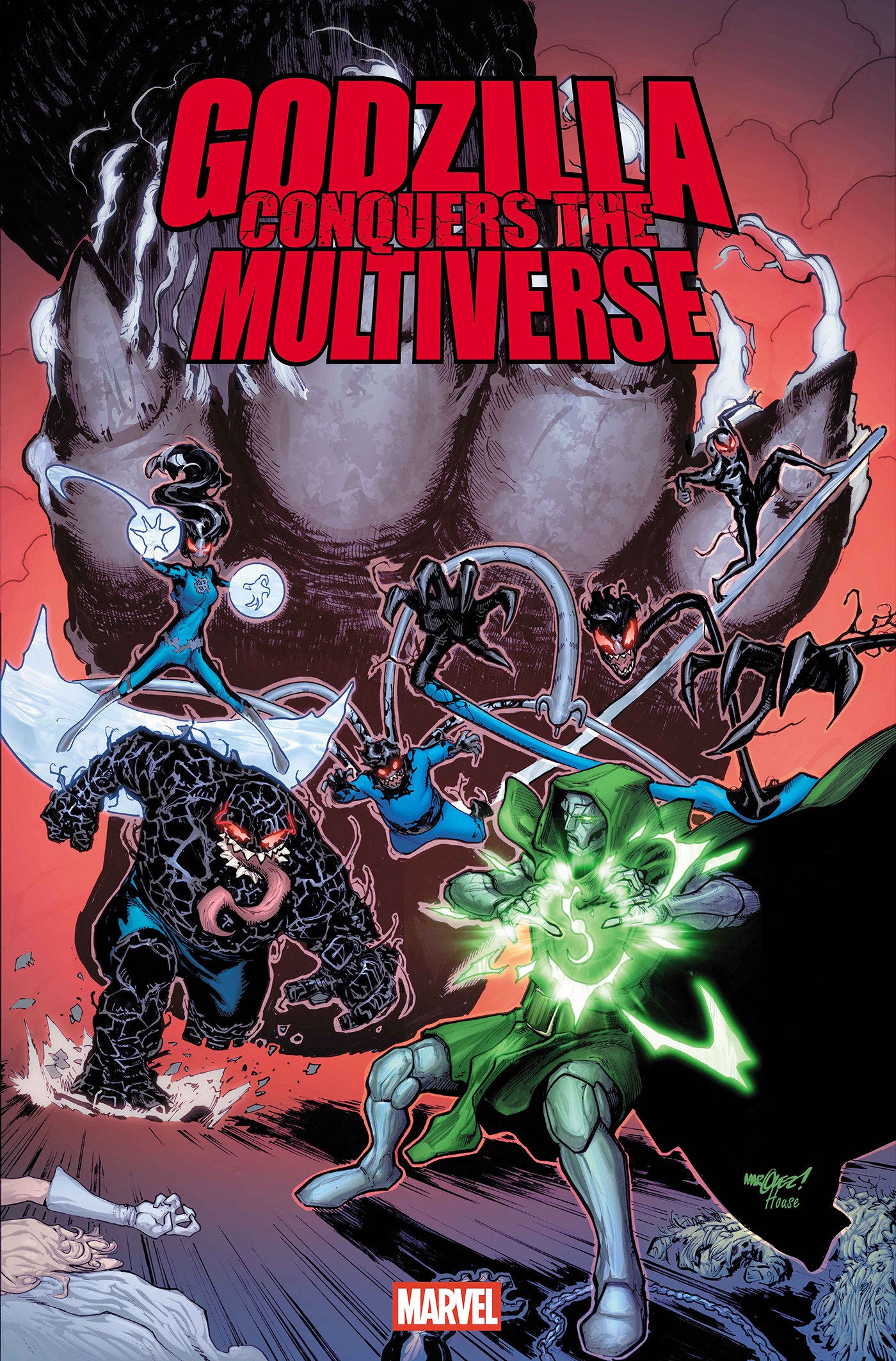 Godzilla Conquers the Multiverse #3 Cover A David Marquez