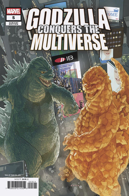 Godzilla Conquers the Multiverse #5 Cover B Phil Noto Heisei vs. Marvel
