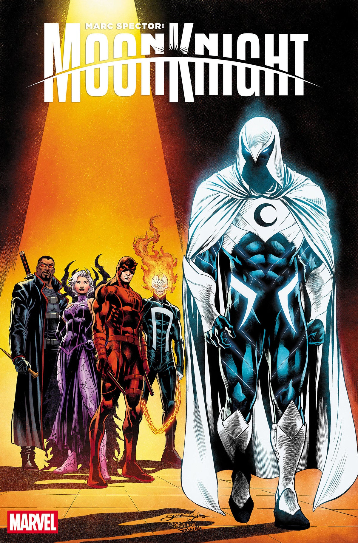 MARC SPECTOR: MOON KNIGHT #9 Cover A Jose Luis Soares