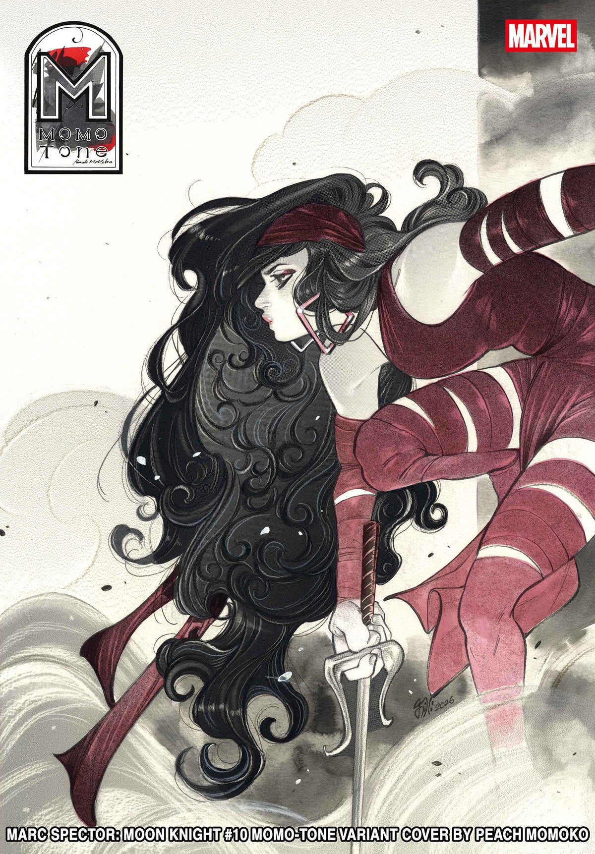 MARC SPECTOR: MOON KNIGHT #10 Cover B Peach Momoko Momo-tone