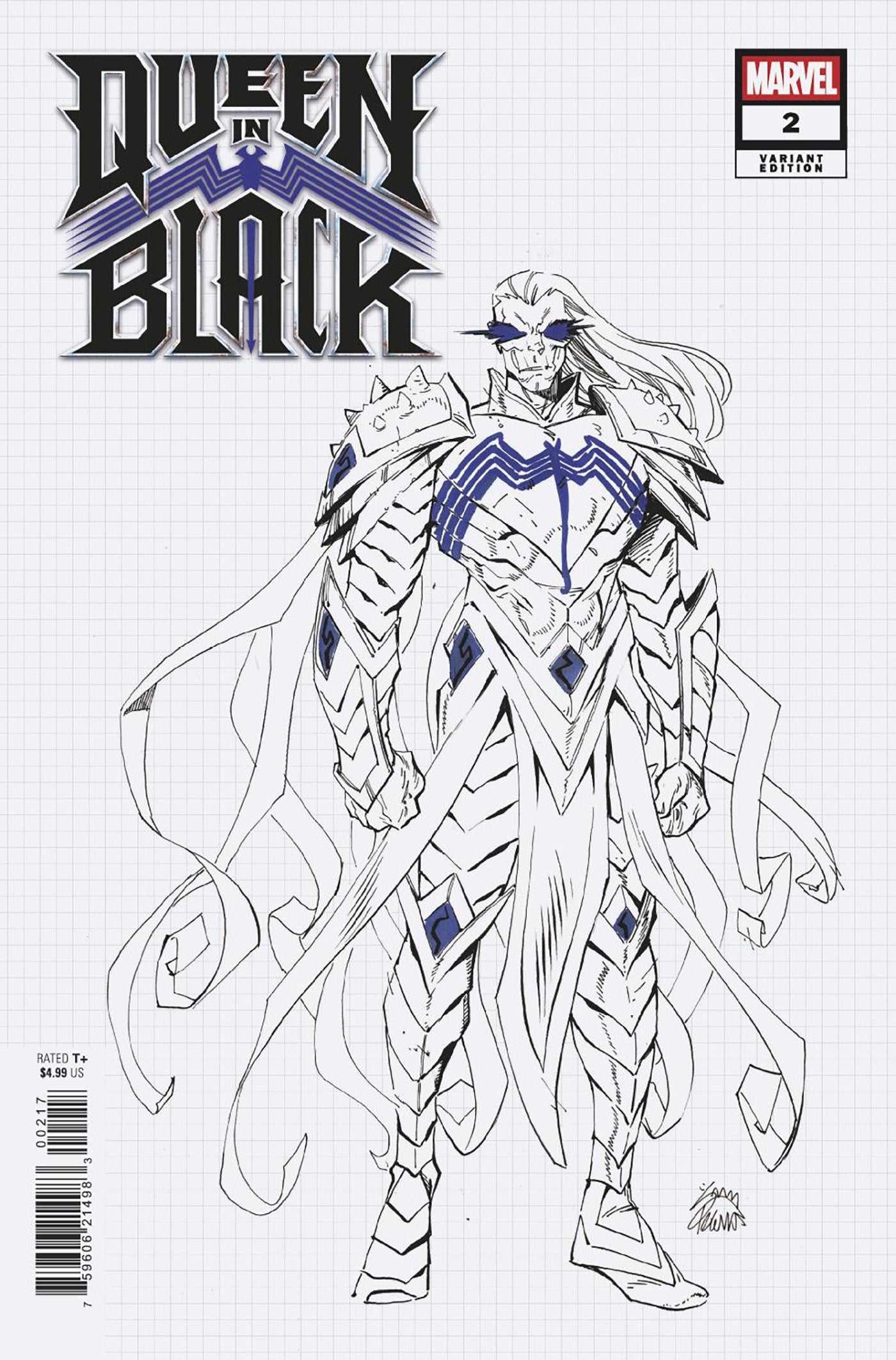 Queen In Black #2 Ryan Stegman Design Variant (Inc 1:10) [Qib]