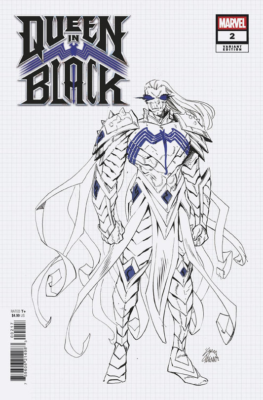 Queen In Black #2 Ryan Stegman Design Variant (Inc 1:10) [Qib]