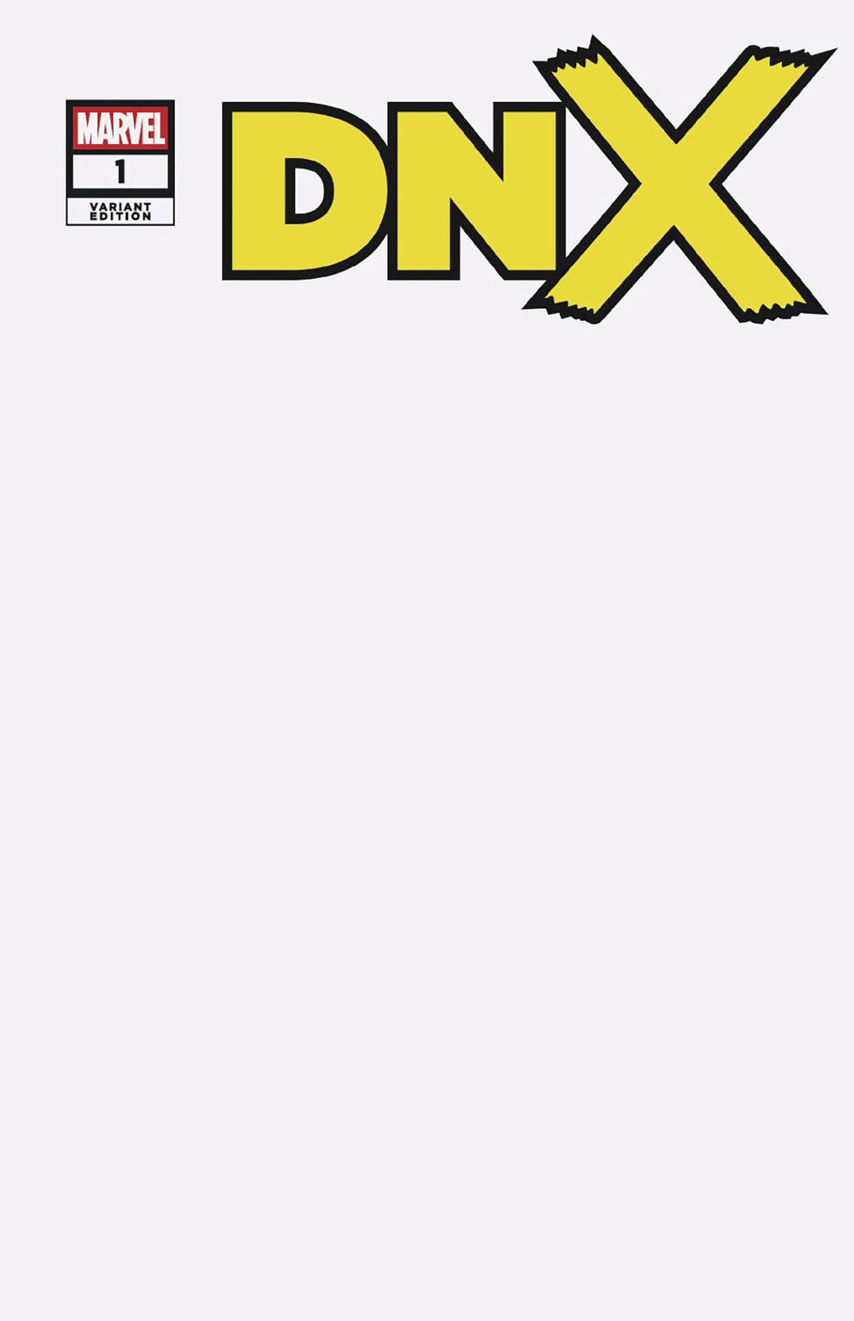 Dnx #1 Blank Cover Variant A PRESALE 9/16