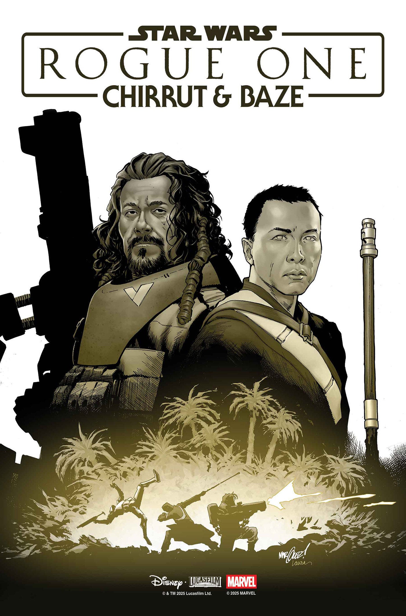 STAR WARS: ROGUE ONE - CHIRRUT & BAZE #1 Cover A David Marquez