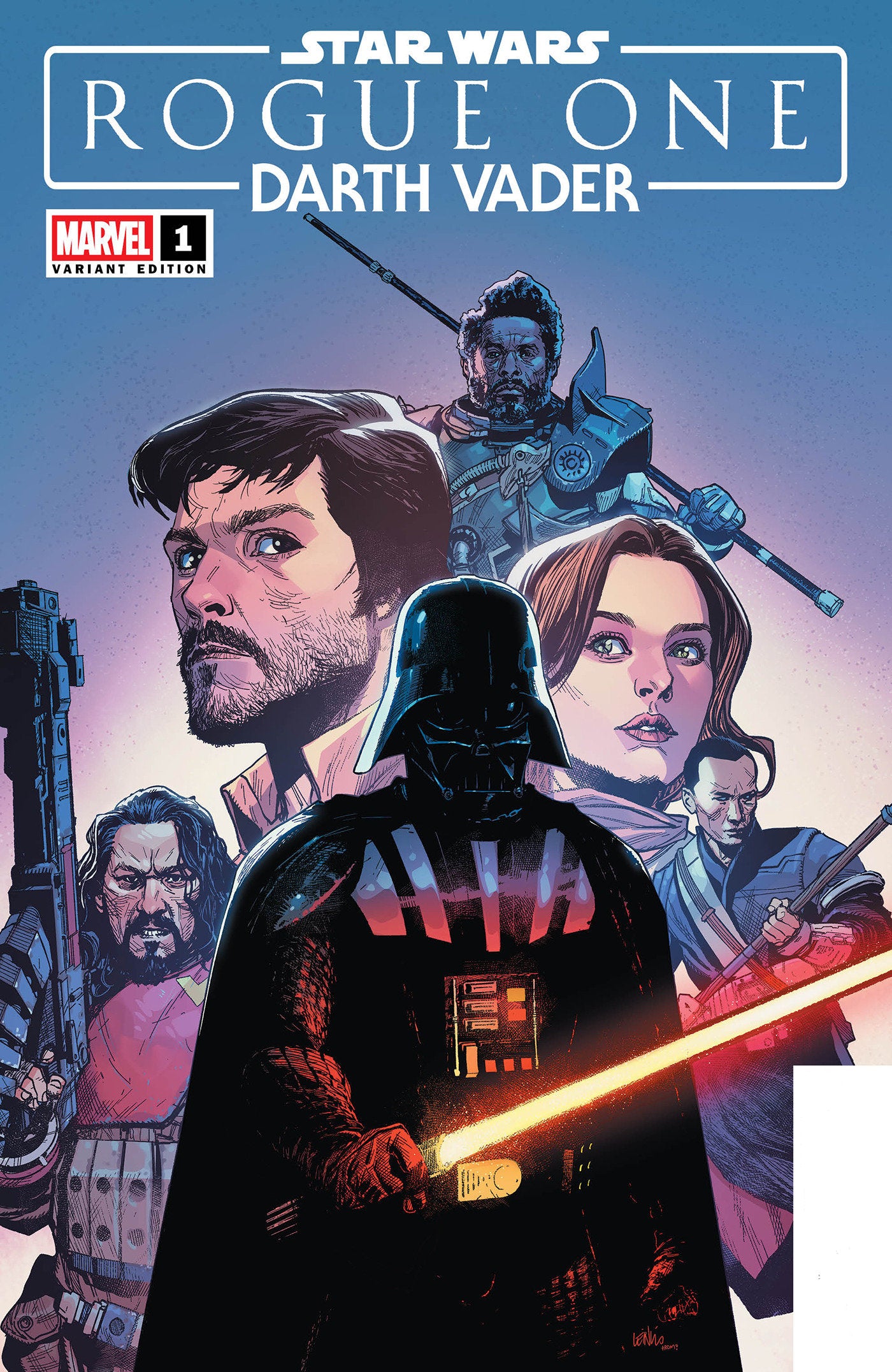 STAR WARS: ROGUE ONE - DARTH VADER #1 Cover F Leinil Yu
