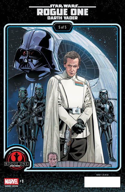 STAR WARS: ROGUE ONE - DARTH VADER #1 Cover E Chris Sprouse Rogue One 10th Anniversary