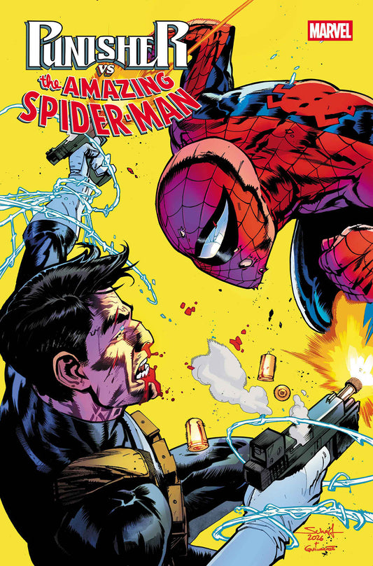 Punisher vs. Spider-Man #2 - Jonas Scharf PRESALE 8/19
