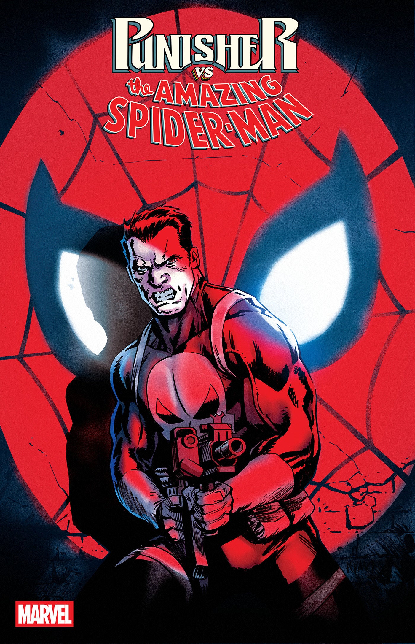 PUNISHER VS. SPIDER-MAN #4 Cover C Adam Gorham