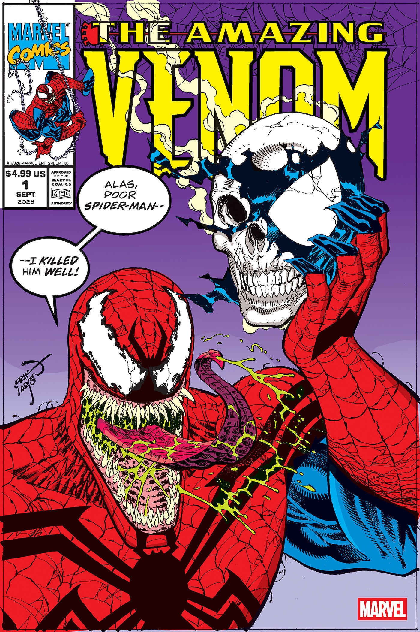 The Amazing Venom #1 Cover C Erik Larsen Homage