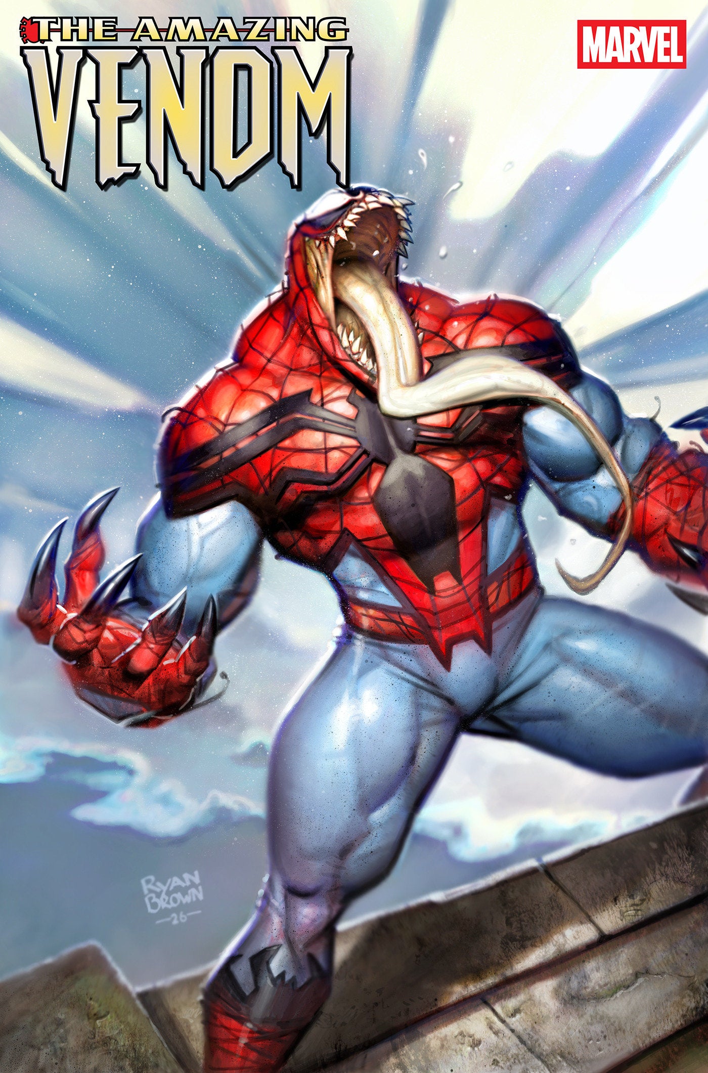 The Amazing Venom #1 Cover F Ryan Browne