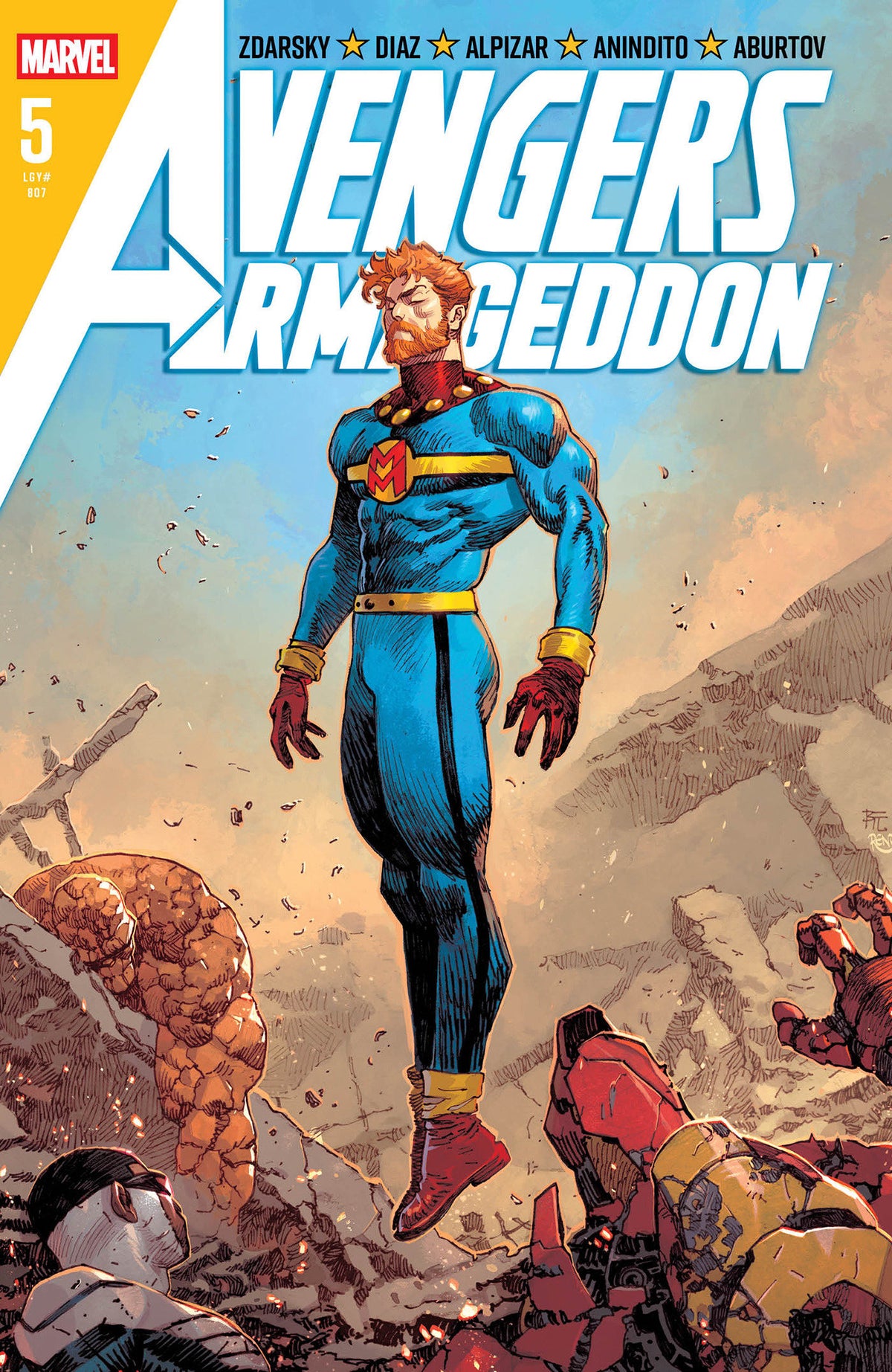 AVENGERS: ARMAGEDDON #5 Cover A Dike Ruan