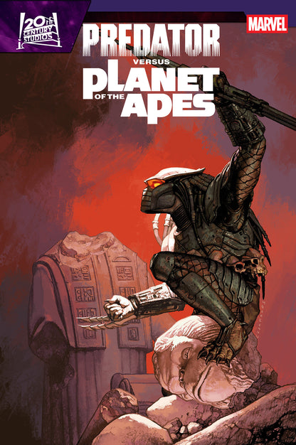 Predator vs. The Planet of the Apes #3 Cover B Josemaria Casanovas