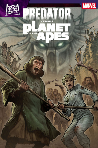 PREDATOR VS. THE PLANET OF THE APES #4 Cover A Stonehouse