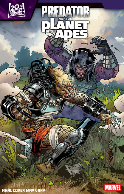 Predator vs. The Planet of the Apes #5 Cover B Andrei Bressan