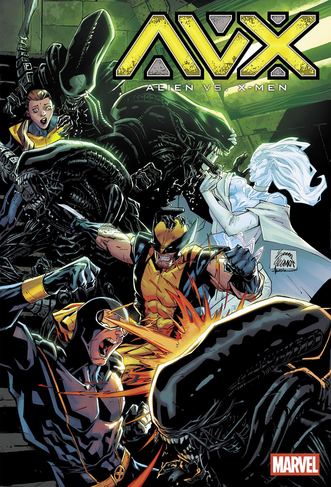 Alien vs. X-Men #1 Cover A Ryan Stegman