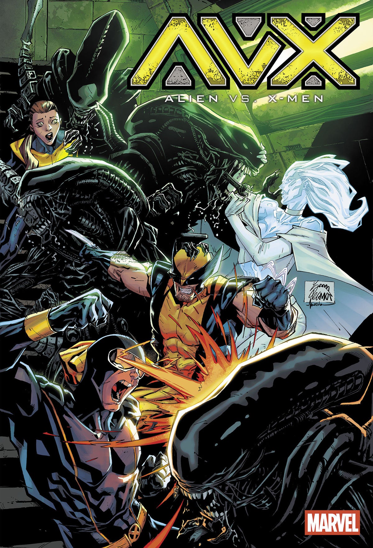 Alien vs. X-Men #1 Ryan Stegman PRESALE 9/30