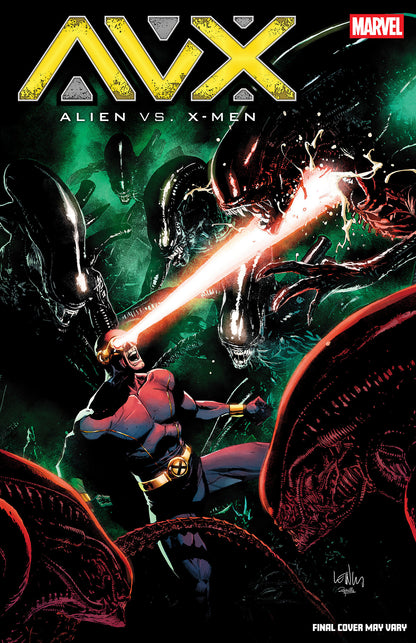 Alien vs. X-Men #1 Cover D Leinil Yu