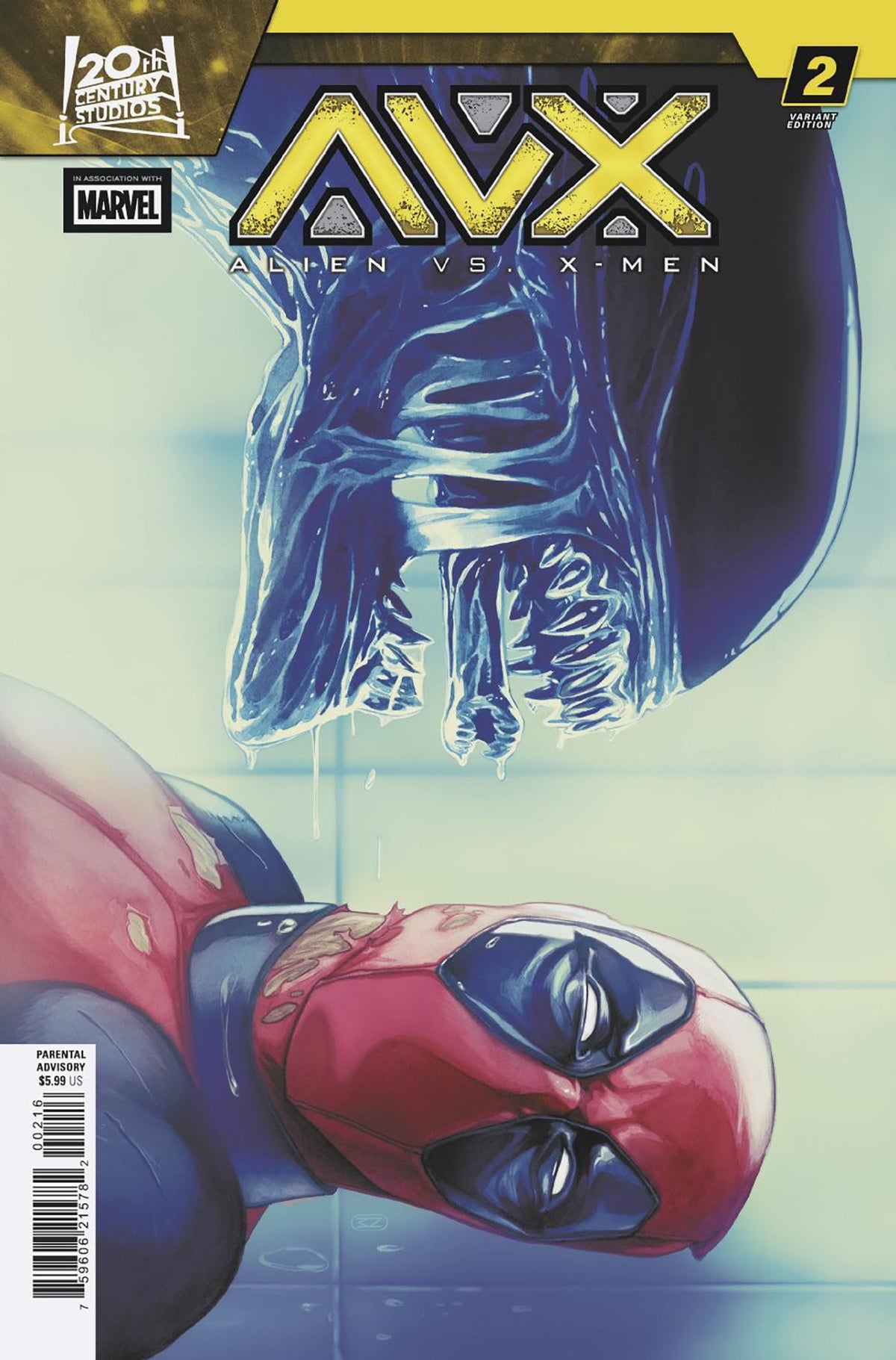 Alien vs. X-Men #2 Cover D 1:25 Nimit Malavia