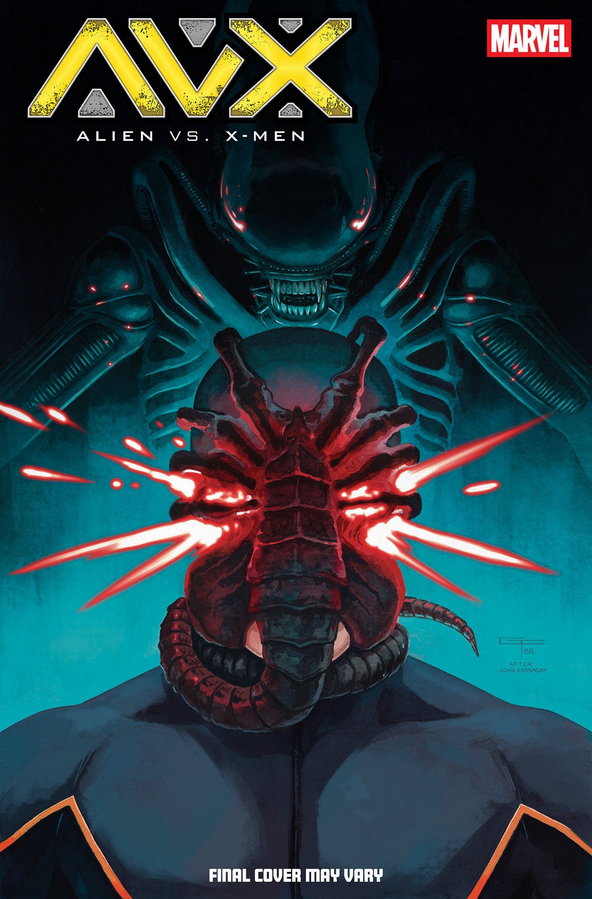 Alien vs. X-Men #2 Cover B German Peralta