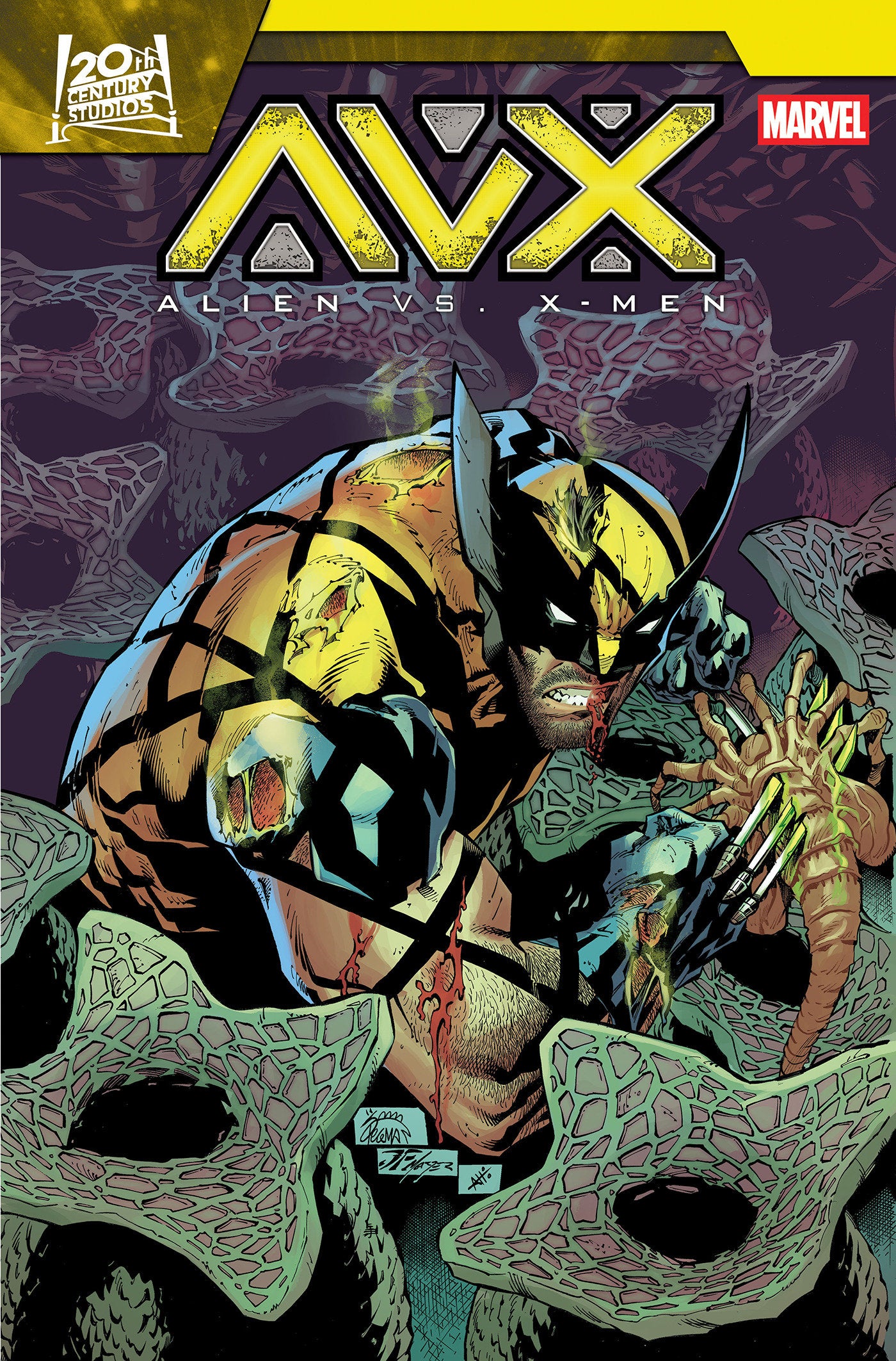 Alien vs. X-Men #3 Cover A Ryan Stegman