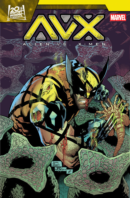 Alien vs. X-Men #3 Cover A Ryan Stegman