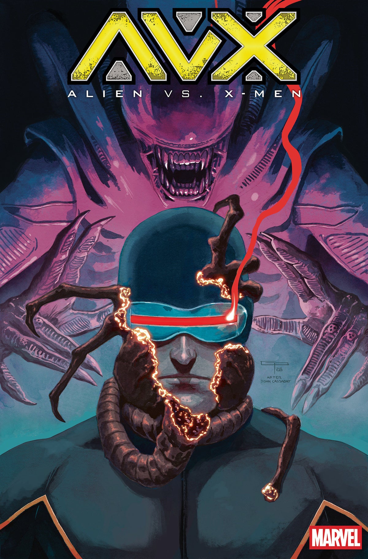 Alien vs. X-Men #3 Cover B TBD Artist