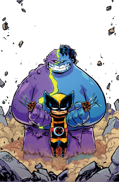 Infernal Hulk vs. Wolverine #1 Cover G 1:50 Skottie Young Virgin